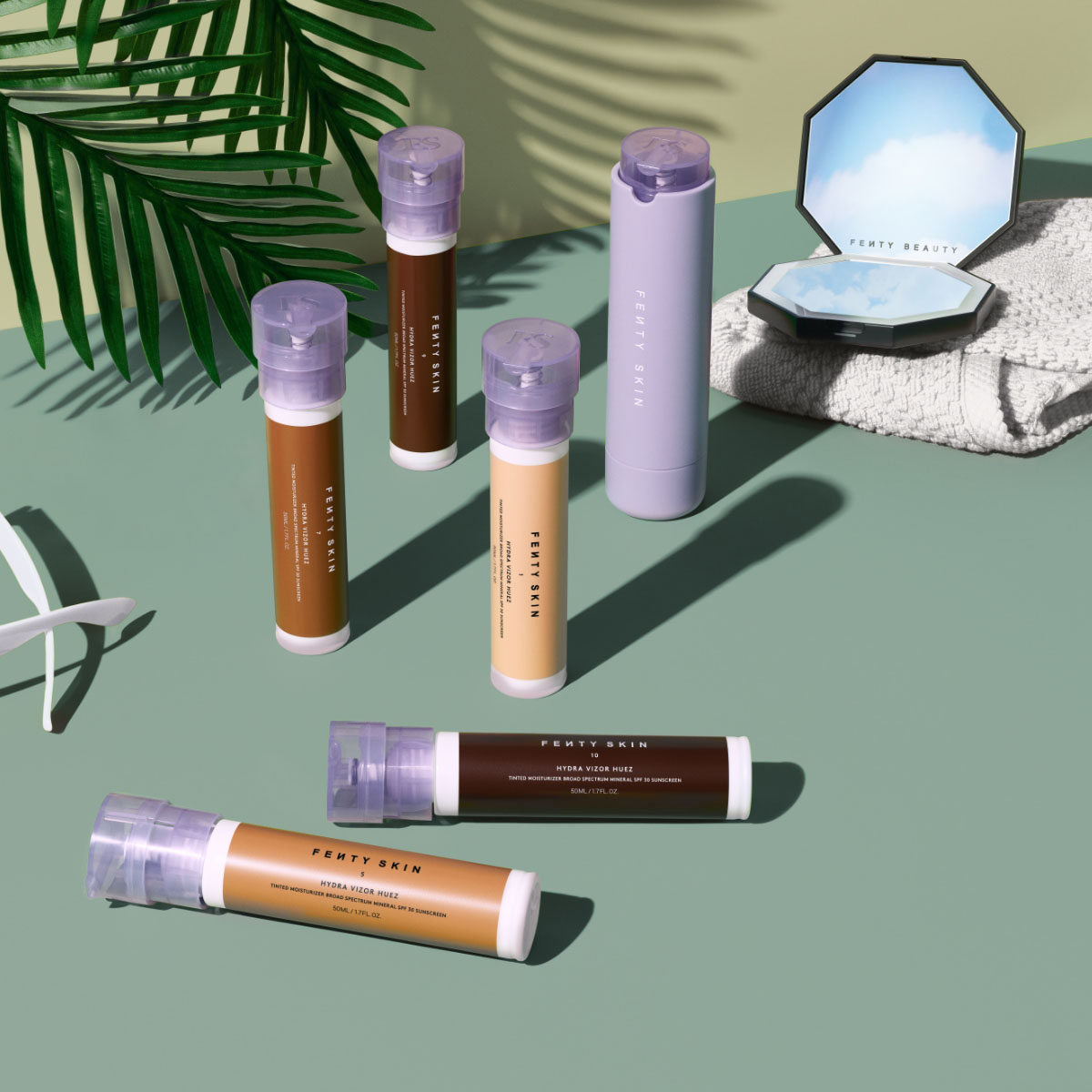 HYDRA VIZOR HUEZ TINTED BROAD SPECTRUM MINERAL SPF 30 SUNSCREEN (CREMA HIDRATANTE LIGERA CON PROTECCIÓN SOLAR)